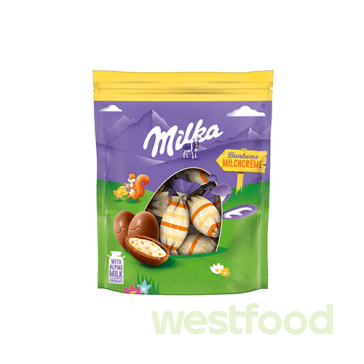 Шоколадні яйця Milka 86г Bonbons