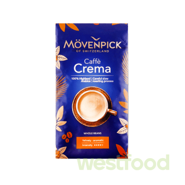 Кава в зернах Movenpick Caffe Crema 500г /в уп.10шт/