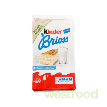 Бісквіт Kinder Brioss 10шт, 270г Milk /в уп.12шт/