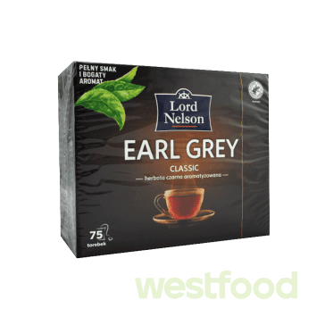 Чай LordNelson Earl Grey Classic 75пак.*1.75г /в уп.16 шт/