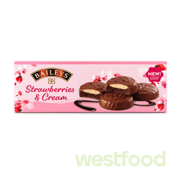 Печиво Baileys 128г Strawberries /уп.14шт/