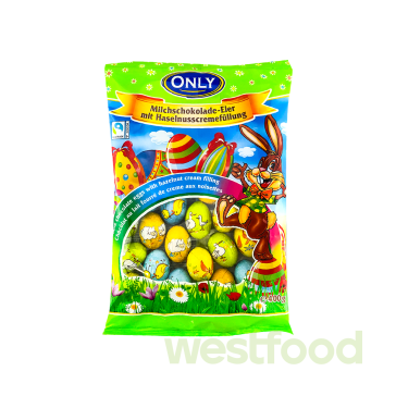 Шоколадні яйця Only 400г /в уп.10шт/