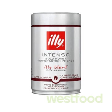 Кава в зернах Illy Intenso ж/б 250г /в уп.12шт/