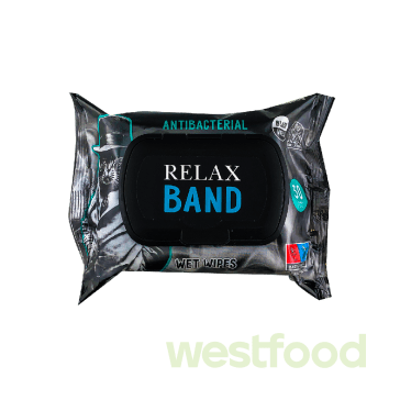 Серветки вологі Relax BAND 30шт антибак.з екстрактом алоє