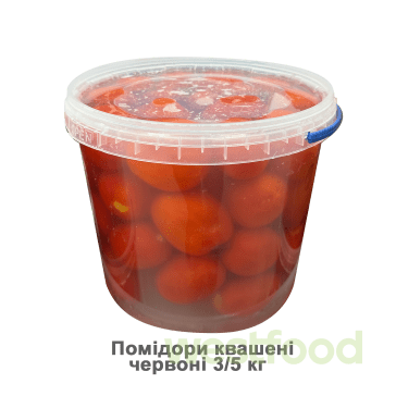 Помідори квашені червоні 3/5 кг