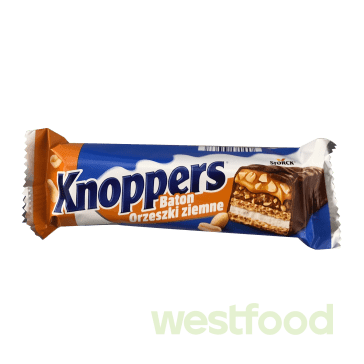 Батончик Knoppers 40г Orzeski ziemne /уп.24шт/