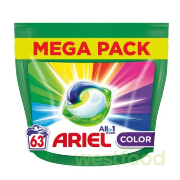 Капсули для прання Ariel 63 капс.