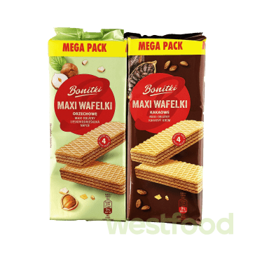 Вафля Bonitki 450г в асорт. /в уп.15шт/