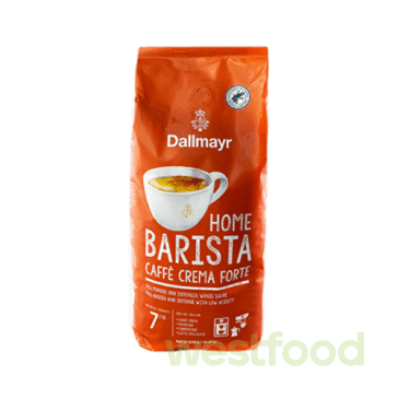 Кава в зернах Dallmayr HomeBarista 1кг CaffeCremaForte /в уп.6шт/