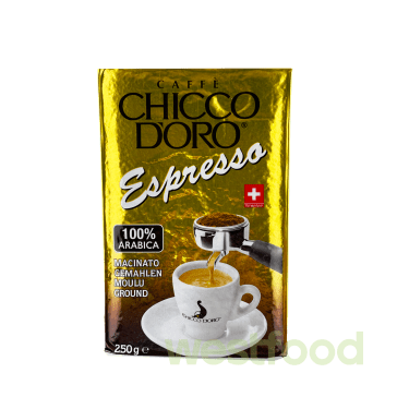 Кава мелена ChiccoD'oro Espresso 250г /в уп.20шт/