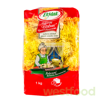 Макарони EkMak 1кг Babuni локшина гніздо /уп.10шт/